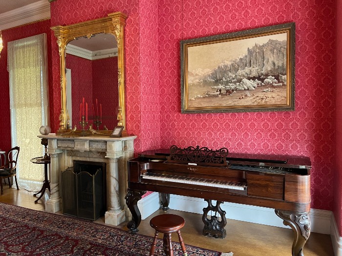 Period piano, but not the original.