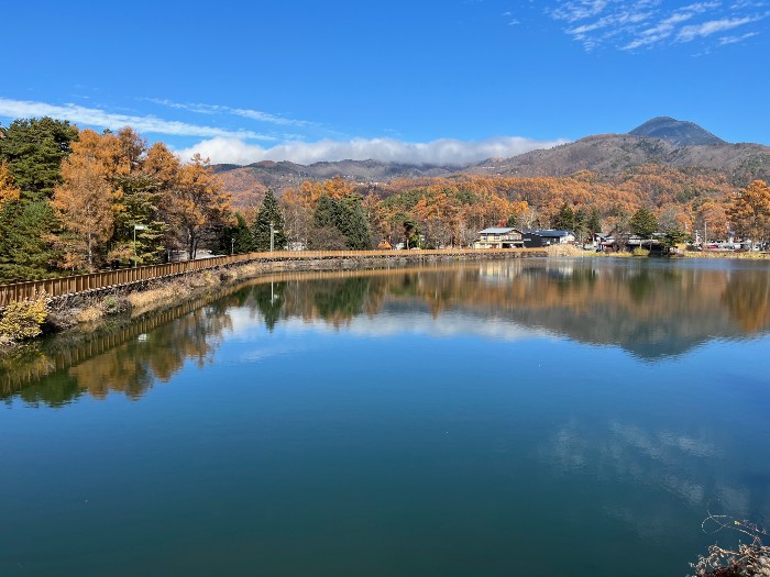 Lake Tateshina, in Google 蓼科湖 展望台