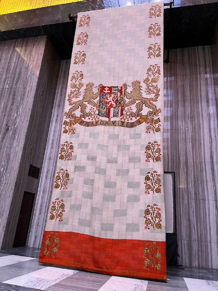 Tapestry at the National Memorial on Vítkov Hill