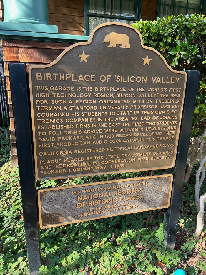 HP Garage Sign