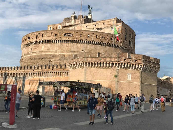 The Castle with surrounding hordes